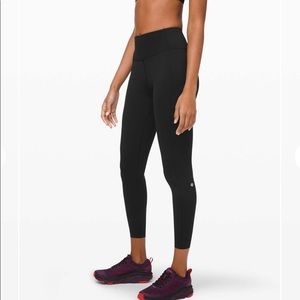 Lululemon Fast and Free 25” Black